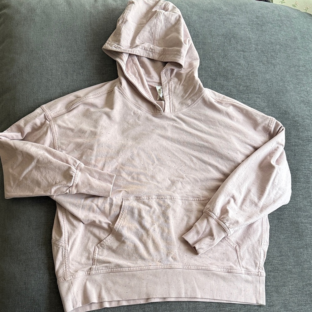 lululemon athletica Light Pink Hoodie Sweater